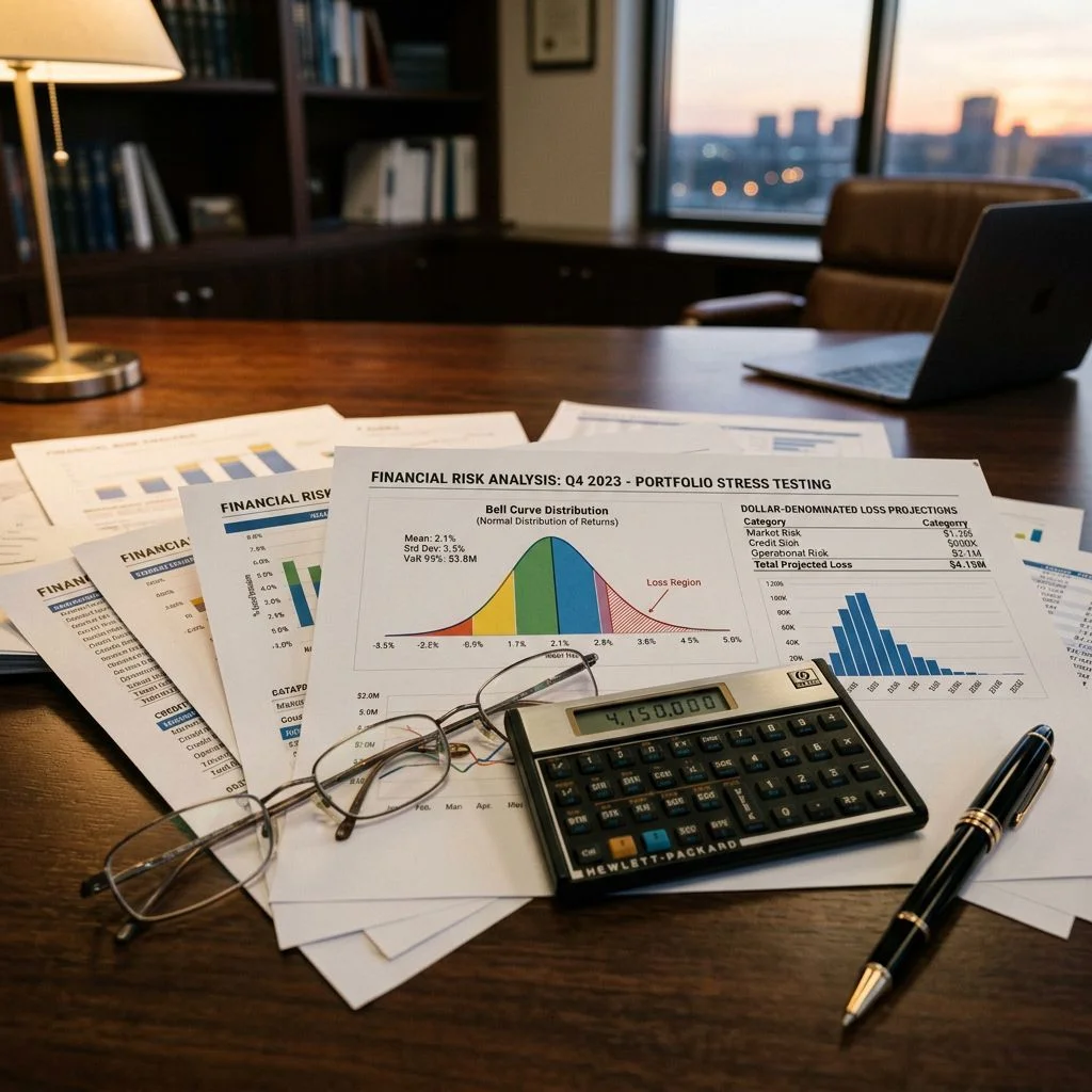 Quantitative financial risk analysis